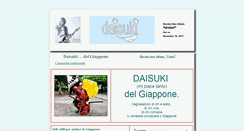 Desktop Screenshot of daisuki.it